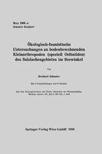 Ökologisch-faunistische Untersuchungen an bodenbewohnenden Kleinarthropoden (speziell Oribatiden) des Salzlachengebietes im Seewinkel