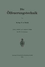 Die Ölfeuerungstechnik