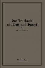 Das Trocknen mit Luft und Dampf: Erklärungen, Formeln und Tabellen für den praktischen Gebrauch