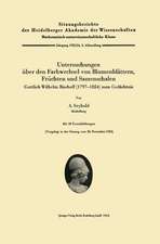 Untersuchungen über den Farbwechsel von Blumenblättern, Früchten und Samenschalen: Gottlieb Wilhelm Bischoff (1797–1854) zum Gedächtnis