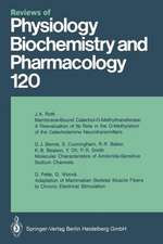 Reviews of Physiology, Biochemistry and Pharmacology: Volume: 120