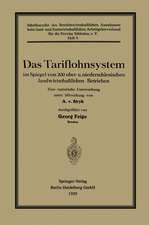 Das Tariflohnsystem im Spiegel von 200 ober- u. niederschlesischen landwirtschaftlichen Betrieben