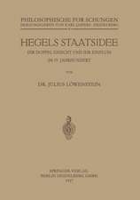 Hegels Staatsidee