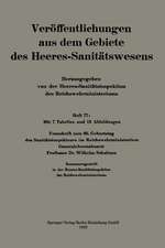 Festschrift zum 60. Geburtstag des Sanitätsinspekteurs im Reichswehrministerium Generaloberstabsarzt Professor Dr. Wilhelm Schultzen