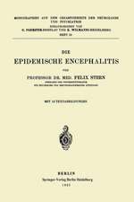 Die Epidemische Encephalitis