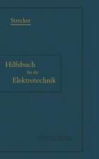 Hilfsbuch für die Elektrotechnik