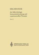 Ergebnisse der Mikrobiologie Immunitätsforschung und Experimentellen Therapie: Fortsetzung der Ergebnisse der Hygiene Bakteriologie · Immunitätsforschung und Experimentellen Therapie Begründet von Wolfgang Weichardt