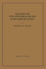 Handbuch für Physikalische Schülerübungen