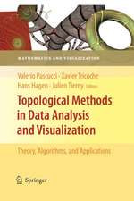 Topological Methods in Data Analysis and Visualization