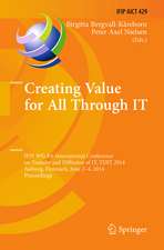 Creating Value for All Through IT