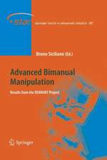 Advanced Bimanual Manipulation: Results from the DEXMART Project