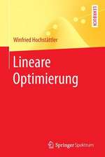 Lineare Optimierung