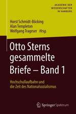 Otto Sterns gesammelte Briefe – Band 1: Hochschullaufbahn und die Zeit des Nationalsozialismus