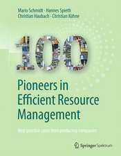 100 Pioneers in Efficient Resource Management