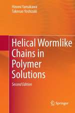 Helical Wormlike Chains in Polymer Solutions