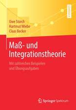 Maß- und Integrationstheorie: Mit zahlreichen Beispielen und Übungsaufgaben