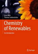 Chemistry of Renewables: An Introduction