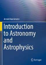 Introduction to Astronomy and Astrophysics