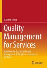 Quality Management for Services