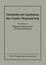 Geschichte der Apotheken des Landes Braunschweig