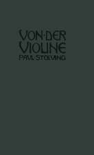 Von der Violine