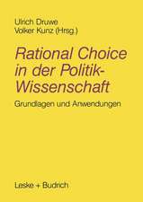 Rational Choice in der Politikwissenschaft