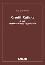 Credit Rating durch internationale Agenturen: Eine Untersuchung zu den Komponenten und instrumentalen Funktionen des Rating