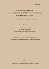 Die Verwendung des Magnetband-Gerätes zur Speicherung des Kurvenverlaufs elektrischer Ströme