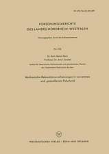 Mechanische Relaxationserscheinungen in vernetztem und gequollenem Polystyrol