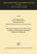 Theoretische Grundlagen der Äquidensitometrie im Hinblick auf die quantitative Auswertung schalloptischer Abbildungen