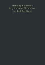 Rhythmische Phänomene der Erdoberfläche