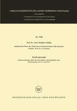 Erythrokinetik: Untersuchungen über die Destruktion und Produktion der Erythrozyten mit Cr51 und Fe59