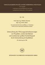 Untersuchung der Wirkungsgradverbesserungen von Propellern, erstens bei kleinem und zweitens bei großem Fortschrittsgrad durch Ummantelung mit Spaltdüsen