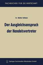 Der Ausgleichsanspruch der Handelsvertreter