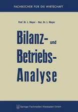 Bilanz- und Betriebsanalyse