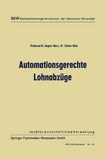 Automationsgerechte Lohnabzüge