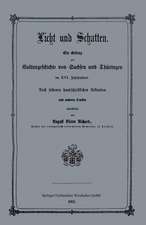 Licht und Schatten: Ein Beitrag zur Culturgeschichte von Sachsen und Thüringen im XVI. Jahrhunderte. Nach seltenen handschriftlichen Urkunden und anderen Quellen