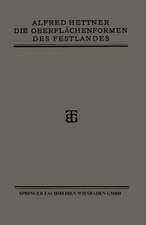 Die Oberflächenformen des Festlandes: Ihre Untersuchung und Darstellung