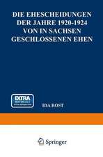 Die Ehescheidungen der Jahre 1920–1924 von in Sachsen Geschlossenen Ehen: Unter Besonderer Berücksichtigung der Dauer der Ehen und des Heiratsalters der Geschiedenen Ehegatten