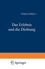 Das Erlebnis und die Dichtung: Lessing · Goethe, Novalis · Hölderlin