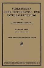 Vorlesungen Über Differential- und Integralrechnung