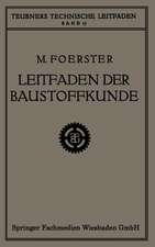 Leitfaden der Baustoffkunde