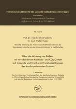 Über die Wirkung von Bädern mit verschiedenem Kochsalz- und CO2-Gehalt auf Gesunde und Kranke mit Funktionsstörungen des kardio-pulmonalen Systems: I. Mitteilung Das Verhalten der Funktionsgrößen des kardio-pulmonalen Systems im CO2-haltigen Solbad bei gleicher Temperatur, gleicher Wasserhöhe und gleicher Badedauer (Arbeitsergebnisse bis zum 1. 3. 1962)