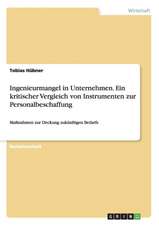 Ingenieurmangel in Unternehmen. Ein kritischer Vergleich von Instrumenten zur Personalbeschaffung