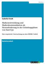 Markenentwicklung und Markenkommunikation als Herausforderung in der Gründungsphase von Start-Ups