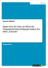 Eignet sich die Satire als Mittel der Vergangenheitsbewältigung? Analyse des Films 