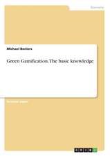 Green Gamification. the Basic Knowledge