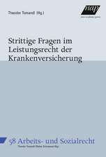 Strittige Fragen im Leistungsrecht der Krankenversicherung