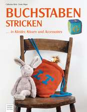 Buchstaben stricken