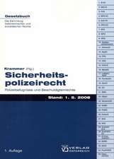 Sicherheitspolizeirecht